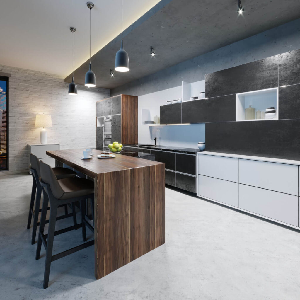 Modern kitchen renovation