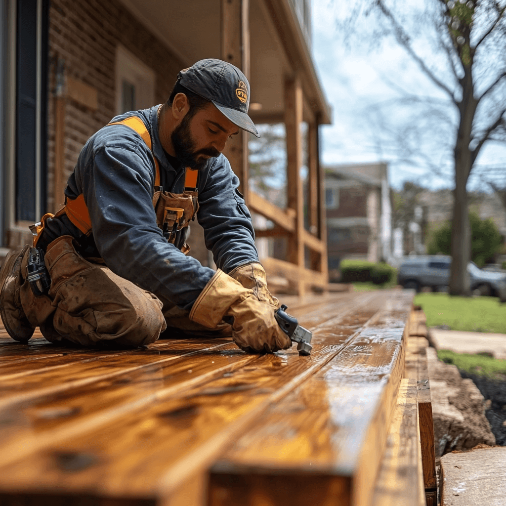 Skilled deck worker