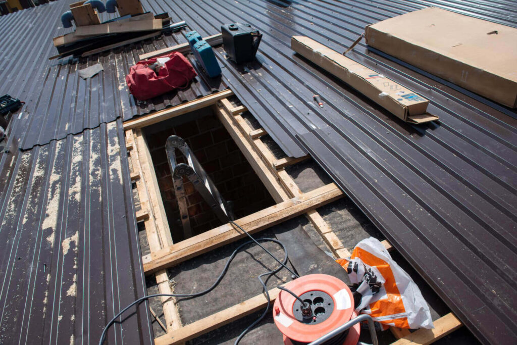 Skylight installation