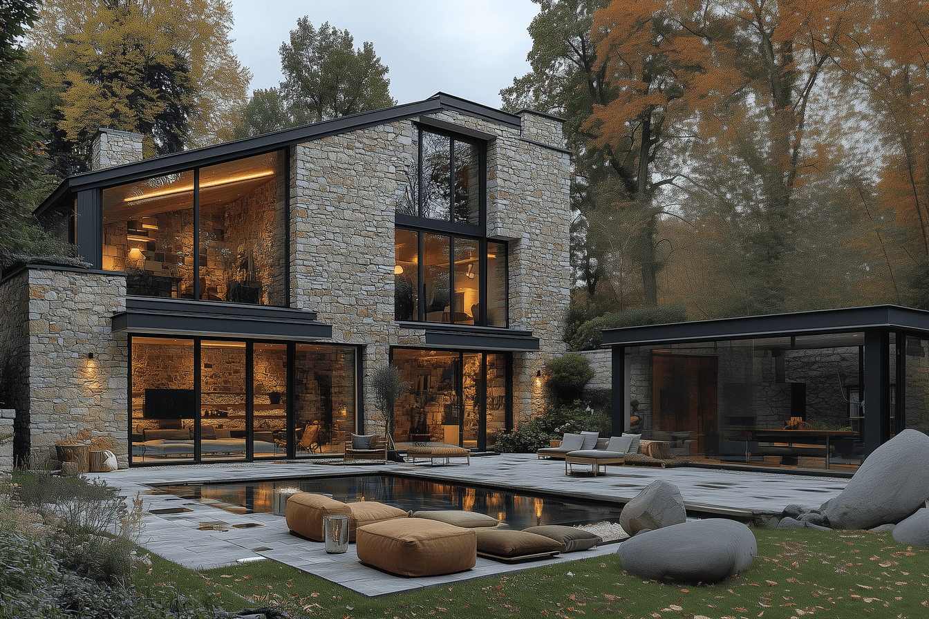 house built with stone