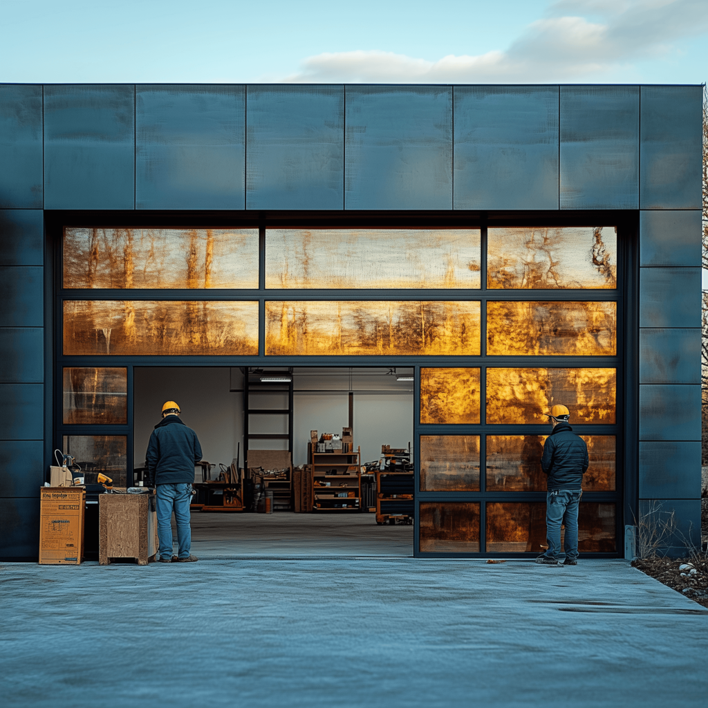 modern garage remodel