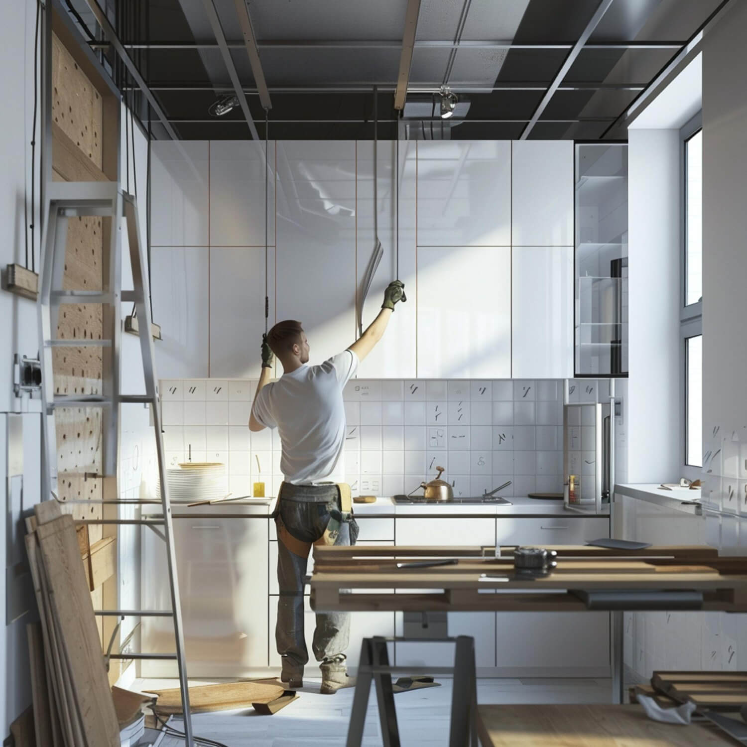 small kitchen renovation