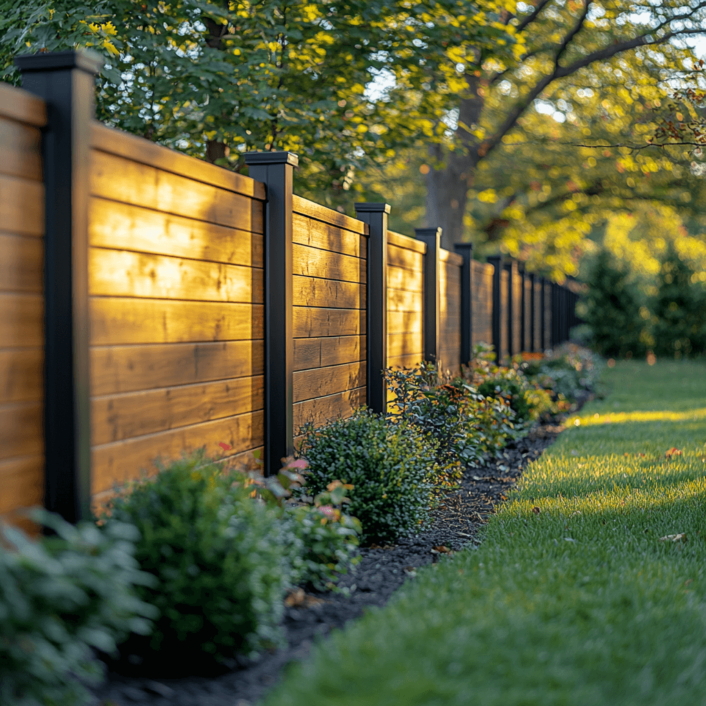 wood fences