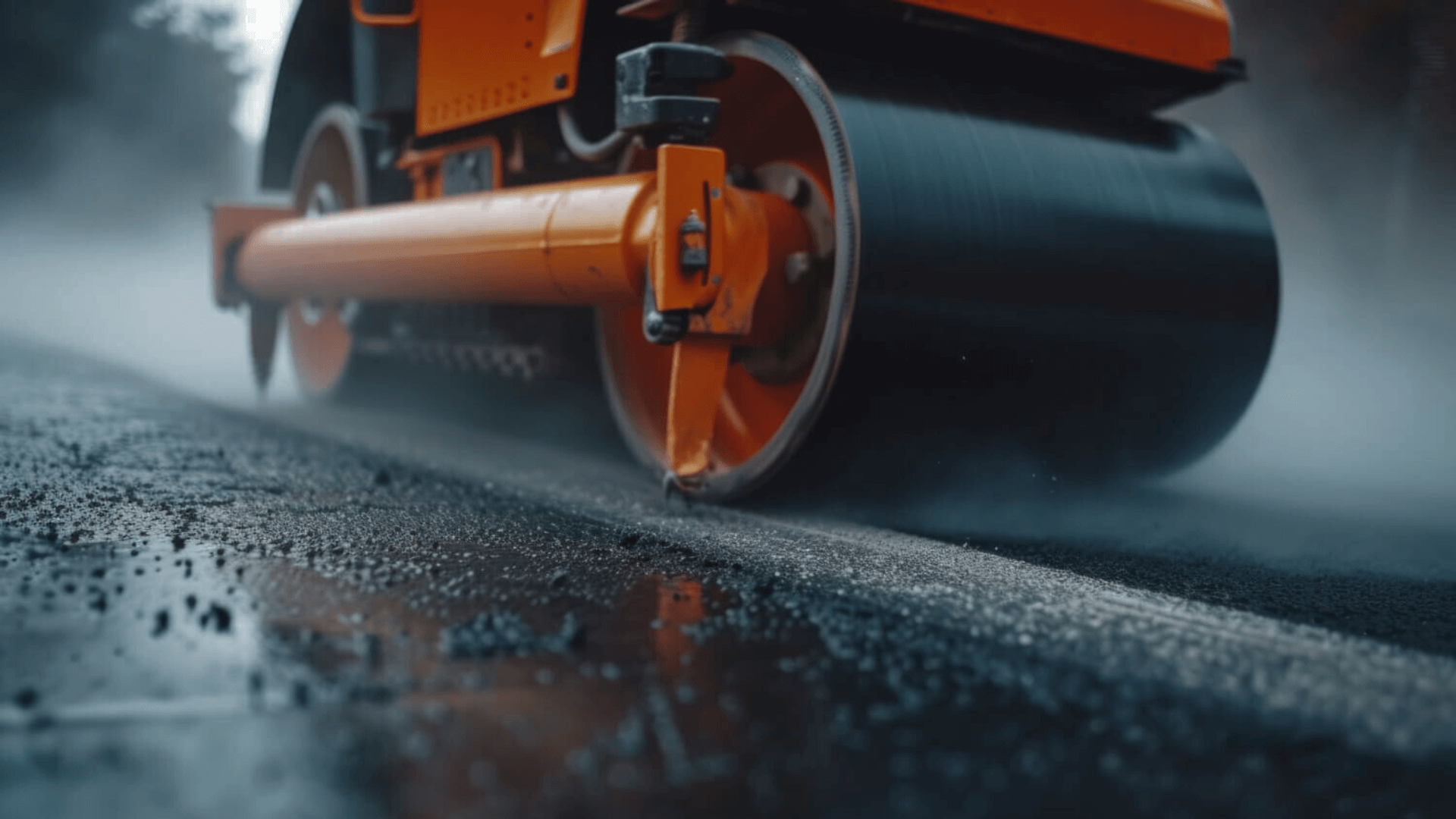 asphalt driveway installation